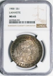 1900 Lafayette Dollar -- NGC MS65